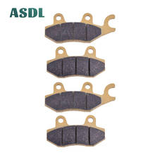 Motorcycle Front and Rear Brake Pads For Kawasaki EX 250 K8F/K9F/KAF/KBF/KBFA/KCF Ninja 250 R 08-12 EX 300 BDF Ninja ABS Model 2024 - buy cheap