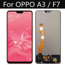 Pantalla LCD de 6,20 "para OPPO A3 F7, montaje de digitalizador con pantalla táctil, Panel de cristal de repuesto para realme 1 LCD 2024 - compra barato