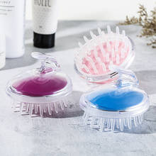 Silicone Shampoo Scalp Brush Home Hair Salon men and women Universal Massager Comb Body Spa Slimming Hair Washing Tool 2024 - buy cheap