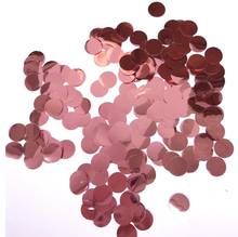 100g Premium 2.5cm Round confetti Party Table Confetti rose gold silver red blue Baby Shower Wedding Birthday Party Decorations 2024 - buy cheap
