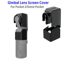 Cubierta de pantalla de lente de cardán integrada, funda protectora a prueba de golpes y polvo para DJI Pocket 2/Osmo Pocket, accesorios de cardán 2024 - compra barato