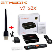 5/10pcs GTMEDIA V7S Freesat V7 HD V7 S2X DVB-S2 HD Satellite TV Receiver Support PowerVu Biss Key Newca optional wifi&3g mode 2024 - buy cheap