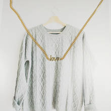 Ожерелье из стерлингового серебра 925 пробы с золотой цепочкой, женское ожерелье с коротким кубинским кулоном, Золотое ювелирное изделие для влюбленных 2024 - купить недорого
