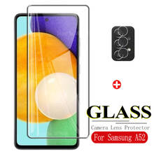 protective glass for samsung a 52 5G camera lens screen protector For samsung galaxy a52 52a a 52 2021 6.5'' tempered glass film 2024 - buy cheap