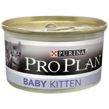 Wet food Pro Plan for kittens with chicken, 24 cans x 85 g 2024 - buy cheap