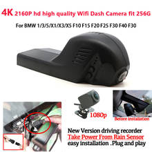 New! 4K 2160P Car DVR Dual Core Novatek 96675 Wifi Dash Camera Video Recorder For BMW 1/3/5/X1/X3/X5 F10 F15 F20 F25 F30 F40 F30 2024 - buy cheap