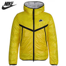 Jaqueta masculina nike original, casaco com capuz nike m, nsw, fil wr, jk, mrbl rpl, novidade 2024 - compre barato