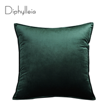 Diphycheia capa de almofada decorativa 45x45, capa em branco de cor sólida para sofá e sala de estar, frete grátis 2024 - compre barato