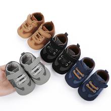 В стиле пэчворк детская обувь кроссовки с мягкой подошвой для дома на нескользящей подошве Демисезонный для новорожденных одежда для малышей мальчиков и девочек во-первых прогулок туфли 2021 2024 - купить недорого