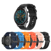 Correa de silicona para Huawei Watch GT/GT2, 46MM, Honor Magic 2, Correa de pulsera inteligente para TicWatch Pro E2 S2 2024 - compra barato