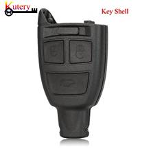Kutery-carcasa de llave de coche para Fiat Croma, carcasa de llave remota de 3 botones, reemplazo de Fob, sin hoja, en blanco, sin logotipo 2024 - compra barato