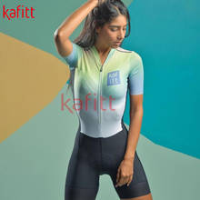 Cafete new women's triathlon sportswear cycling racing uniform cycling clothing jumpsuit summer breathable bodysuit 2024 - buy cheap