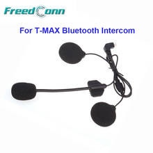 Гарнитура микрофон для FreedConn T-MAX & T-REX шлем Bluetooth Интерком для открытого лица/половина шлем/флип шлем 2024 - купить недорого