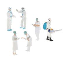 1:64 Scale Doctor Doll Model Scene Figures Character Home Desktop Decoration Accessories 2024 - buy cheap