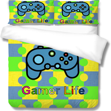 Bedding Set Game Handle Xbox Single Duvet Cover 2/3 Pcs Boys Girls Bedclothes Bed Set Queen Size Bedroom Decorations 2024 - buy cheap