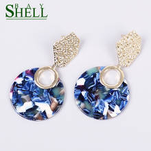 Shell Bay 2020 Drop Earrings Jewelry For Women Minimalist  Pendientes Earrings Cute Barring Fashion Earring girls Wholesale Boho 2024 - buy cheap