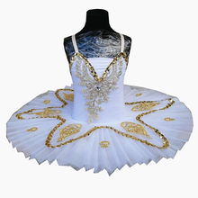 Vestido de Ballet blanco para niñas, nuevo tutú, faldas para niños, ropa fluorescente esponjosa para danza del vientre, disfraces de actuación para bailarinas, 2020 2024 - compra barato