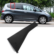 Lofty Richy Car Rear Window C Pillar Cover For Honda Fit Jazz GD1 GD3 2003-2008 Door Rear Window Outer Door Garnish Trim Panel 2024 - buy cheap