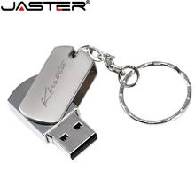 JASTER free custom logo Portable mini  Metal usb flash drive Pendrive 128GB 64GB 32GB 16GB 4GB pen drive flash USB memory stick 2024 - buy cheap