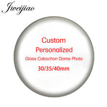 JWEIJIAO-Collar personalizado de costura, broche hecho a mano, redondo, 30/35/40mm, novedad, NA01 2024 - compra barato