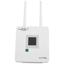 Беспроводной Wi-Fi роутер CPE 4G, порт с возможностью подключения, шлюз FDD TDD LTE WCDMA GSM, внешние антенны, разъем для SIM-карты, порт WAN/LAN, штепсельная вилка европейского стандарта 2024 - купить недорого