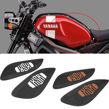 Pegatina de goma 3D para motocicleta, Protector de almohadilla de tanque de combustible de Gas, calcomanías para Yamaha XSR 900 XSR700 2015-2020 XSR 900 700 155 2024 - compra barato