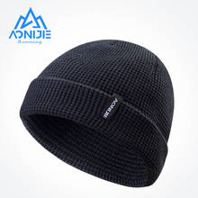 Aonijie m25 gorro esportivo térmico, feminino e masculino de inverno gorro com punhos para corrida, maratona e ciclismo 2024 - compre barato