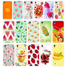 004FG Summer Fruit Lemon Watermelon gift Soft Silicone Tpu Cover phone Case for LG X Power 2 K50 Q60 K10 Case 2024 - buy cheap