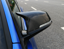 Обшивка для бокового зеркала заднего вида для BMW F20 F21 F22 F23 F30 F31 F32 F36 X1 E84 F87 M2, Углеволокно, 2 шт. 2024 - купить недорого