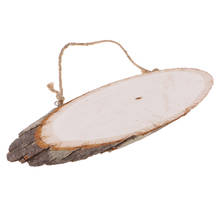 Árbol de madera Natural elegante, cordel de yute, pirograbado, artesanía artística para boda 2024 - compra barato