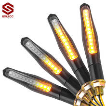 JAER Emark par 12 SMD LED Luz de señal de giro para motocicleta secuencial IP68 indicadores parpadeantes luces flexibles 2024 - compra barato