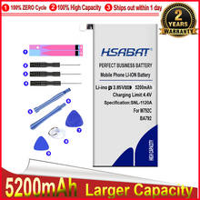 HSABAT-batería BA792 de ciclo 0, 5200mAh, para Meizu Pro 7 M792C M792C-L M792M-L M792Q M792Q-L, baterías de alta calidad 2024 - compra barato