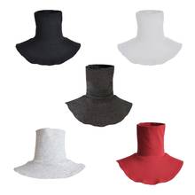 Dickey-Cuello falso de algodón desmontable para hombre y mujer, bufanda de cuello alto, Color sólido, Simple 2024 - compra barato