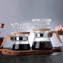 Cafetera de vidrio resistente a altas temperaturas, tetera, cafetera Espresso, filtro 2024 - compra barato