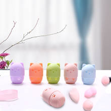 Soft Silicone Powder Puff Blender Holder Sponge Kitten Beauty Makeup Egg Drying Case Portable Cosmetic Blender Sponge Box Holder 2024 - buy cheap