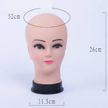 CAMMITEVER Women's Hat Mannequin Display Training Head Hairdressing Doll Mannequin Heads 2024 - buy cheap