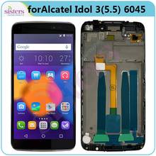 LCD Screen For Alcatel Idol 3 5.5 6045Y 6045K 6045O LCD Display Touch Screen Digitizer With Frame LCD Assembly Phone Replacement 2024 - buy cheap