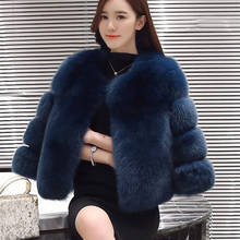 Women Fluffy Faux Fur Coat Autumn Winter Jacket New Fashion Casual Warm Coat Lady Plus Size Faux Fox Fur Overcoat Female Outwear 2024 - buy cheap
