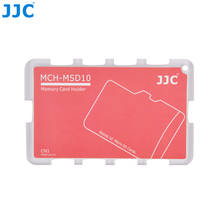 JJC MCH серия размеров кредитных карт памяти для 10 Micro SD карт аксессуары для камеры 2024 - купить недорого