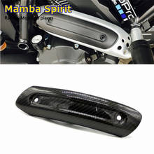 Cubierta protectora de fibra de carbono para motocicleta, piezas para DUCATI Scrambler 400, SCRAMBLER 800, Scrambler 1200 2024 - compra barato