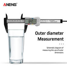 ANENG 150mm Digital Vernier Caliper Micrometer Paquimetro calibrador Digital Measurement mini Calipers Scale Measuring Tool 2024 - buy cheap