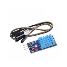 Módulo Sensor de humedad para Arduino, módulo de temperatura y módulo de humedad relativa para Arduino Diy Kit con led, A18 -- Electrónica Inteligente DHT11 2024 - compra barato