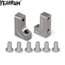 Yeahrun liga de alumínio servo fixo suporte de montagem para 1/10 rc rastreador axial scx10 rc escalada carro atualizar peças 2024 - compre barato