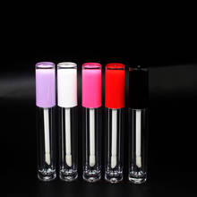 5ML 10/50 pcs Empty Lip Gloss Bottle,Pink cap DIY Plastic Lipgloss Tube,Beauty cosmetic packing container 2024 - buy cheap