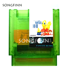 Top Quality FF Fantasy VI 6 1 2 3 Remix for 72 Pin 8 Bit Video Game Console Retro Classic Card 2024 - buy cheap