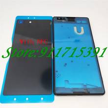 Full Housing Case For Sony Xperia M5 E5603 E5606 E5663 E5653 LCD panel Frame Middle Bezel +Battery door Cover+NFC 2024 - buy cheap