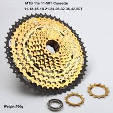 MTB 11 Speed 11-50T Cassette 11s Mountain Bike Wide Ratio  Freewheel Bike 11V Sprockets K7 For Shimano SRAM  Bicycle Parts 2024 - buy cheap
