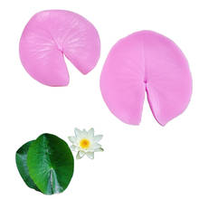 Large Lotus Leaf Veiner Silicone Mold Cake Sugar Fondant Gumpaste Sugar Clay Water Paper Flower Cake Decorating Moulds DIY M2146 2024 - buy cheap