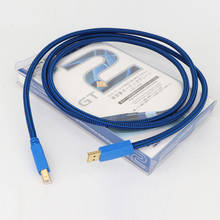 Cable USB HIFI DAC A-B OCC Chapado en plata, Digital AB Audio A B de gama alta 2024 - compra barato