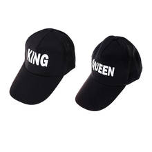 Boné queen/king basdeball unissex, chapéu para casais com letras impressas para homens e mulheres 2024 - compre barato